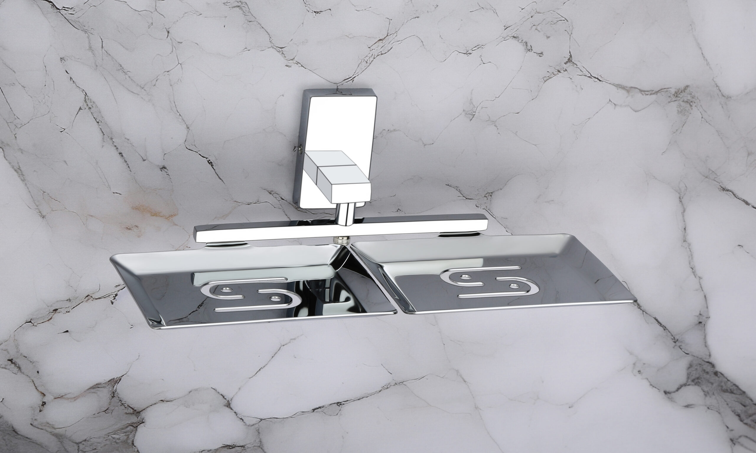 IN-05 DOUBLE SOAP DISH